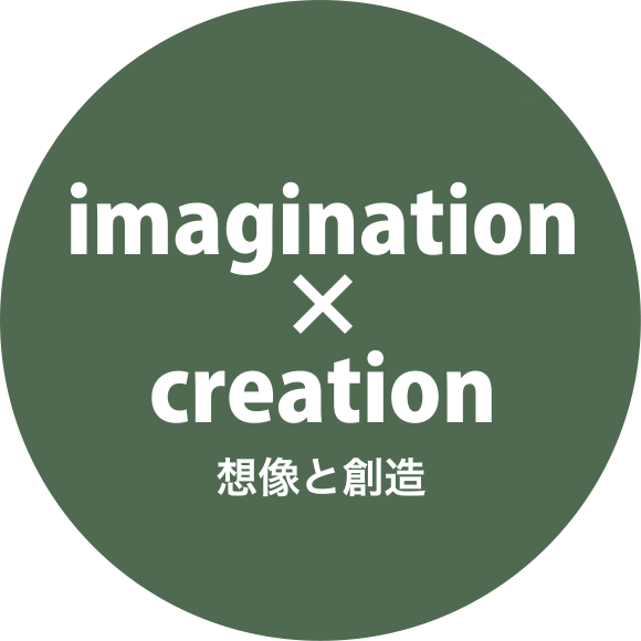 imagination × creation 想像と創造